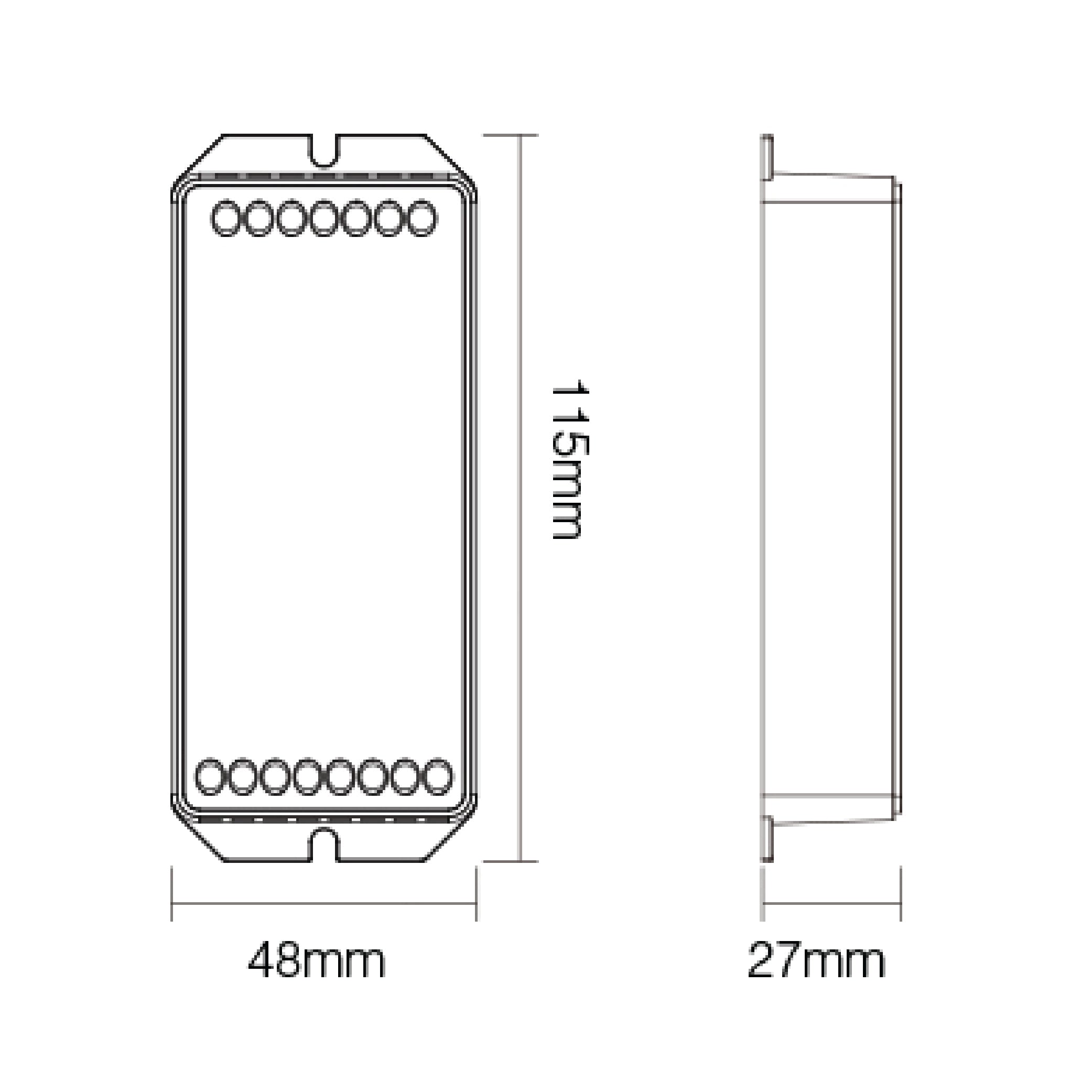 LED Controller 5-Channel Signal Amplifier