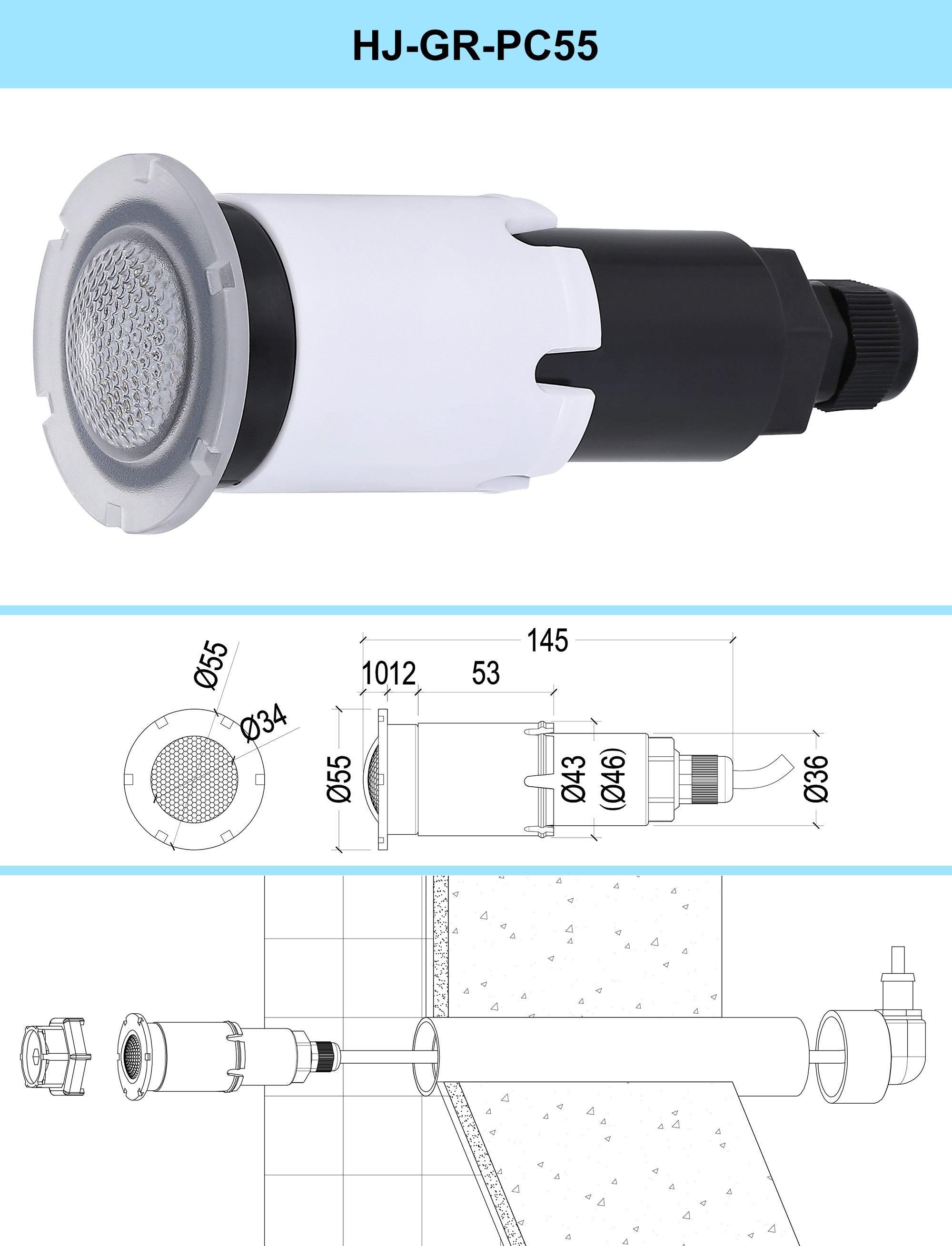 Globrite LED Pool Retrofit Light