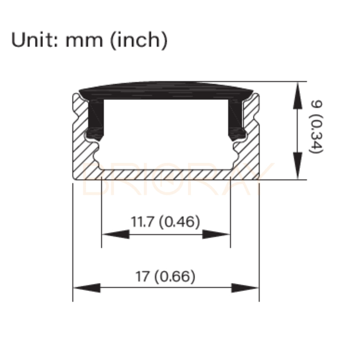 LED Aluminium Profile LumiTrack 2M Kit