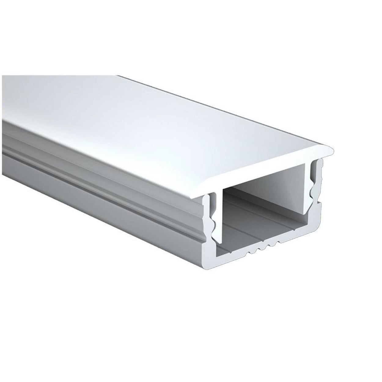 LED Aluminium Profile LumiTrack Flange 2M Kit