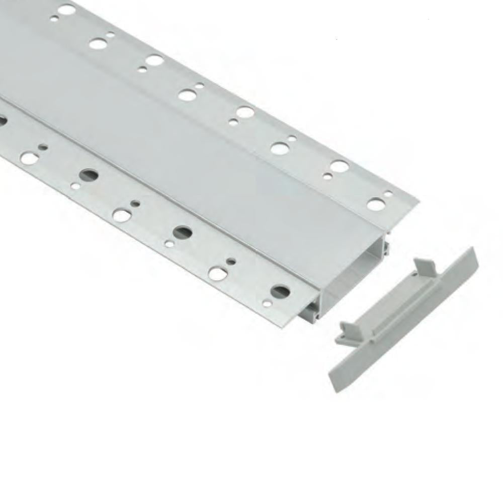 LED Aluminium Profile LumiTrack Trimless 2M Kit